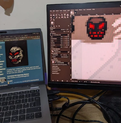 creating my pixel art